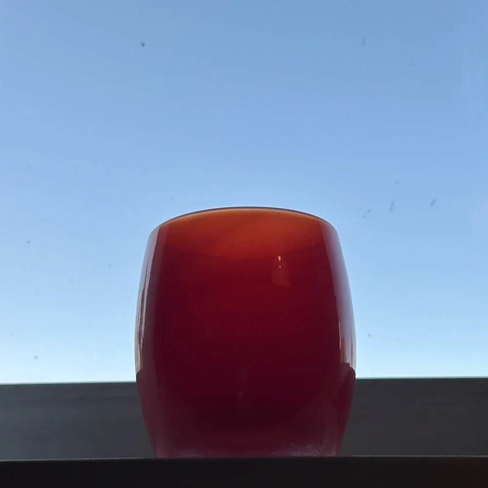 Glassybaby Seattle Sunset Hand-blown Candle Holder Pre Trisk - Picture 4 of 4